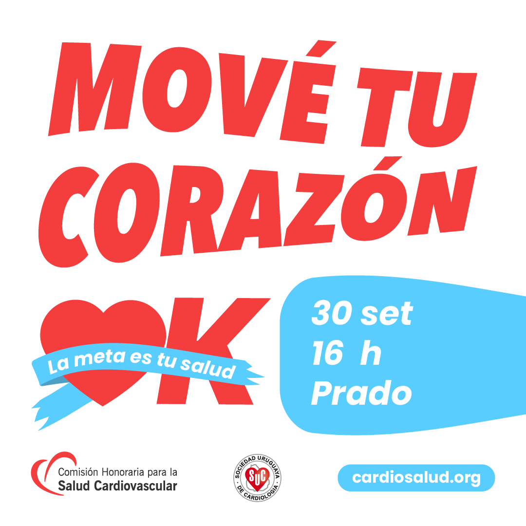cardiosaluduy's tweet image. ¡Guardá este posteo y agendá bien esta fecha porque tenemos una invitación para vos!

El sábado 30 de setiembre te invitamos a mover tu corazón ❤️.

Un evento para moverte con tus amigos, tu familia, ¡o quien quieras!

No importa la distancia que hagas, porque la meta es tu salud…