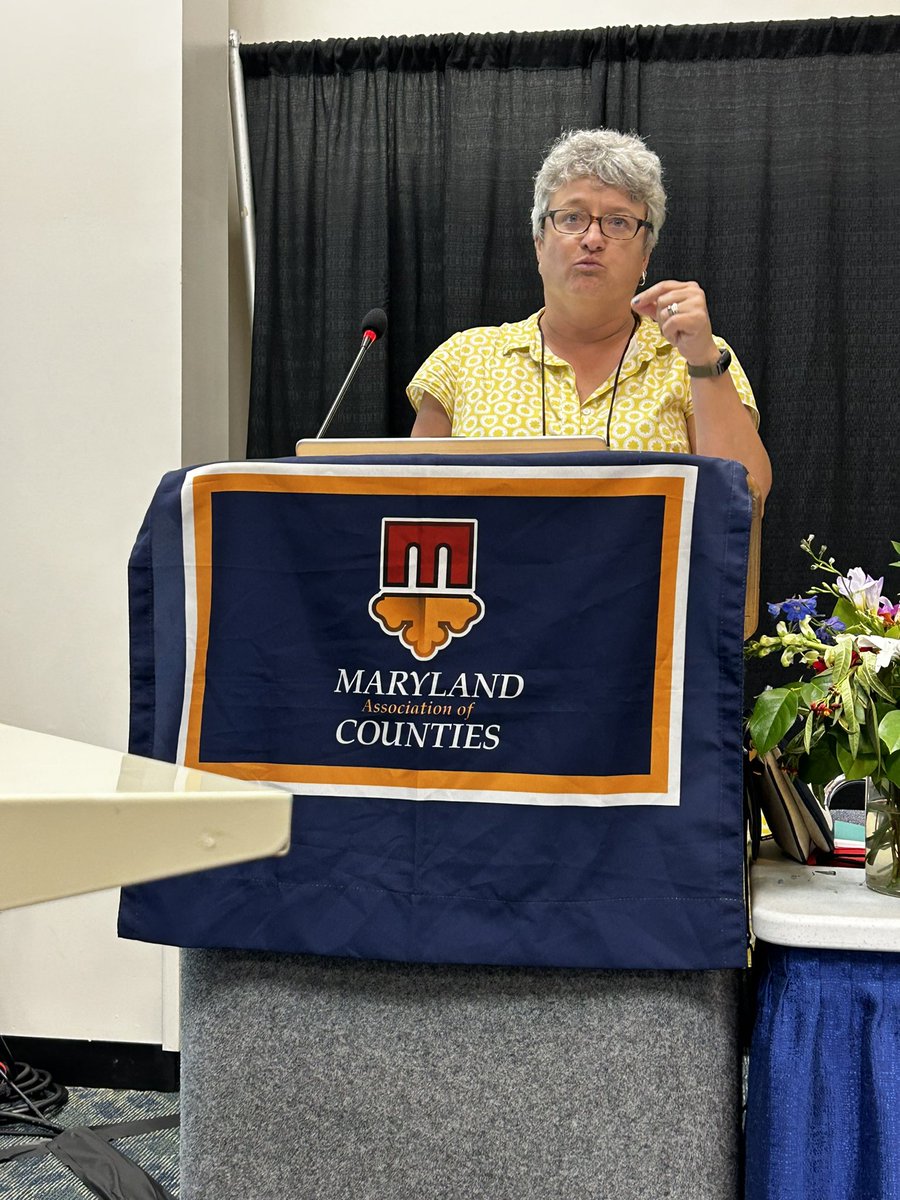 DomButchko_MACo's tweet photo. @MarylandDNR @_MattStegman @chesapeakebay @BaltCoGov’s knowledgeable and amazing Jenn Aiosa talks about how #ForestCon will impact #MDcounties and what it was like working on this legislation. https://t.co/lnTJPtU1HB