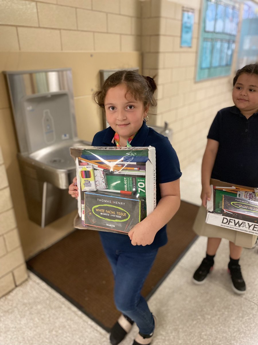 Carter Park would like to graciously thank The TEXAS YES Project for providing our students with school supplies. 
#texasyeaproject
#carterparkelementary
#schoolsupplies
#weheartourstudents

<a href="/FortWorthISD/">Fort Worth Independent School District</a> 
<a href="/anaelluebanos/">Anael Luebanos</a> 
<a href="/ChristinReeves/">Christin Reeves</a> 
<a href="/texasyesproject/">texasyesproject</a>