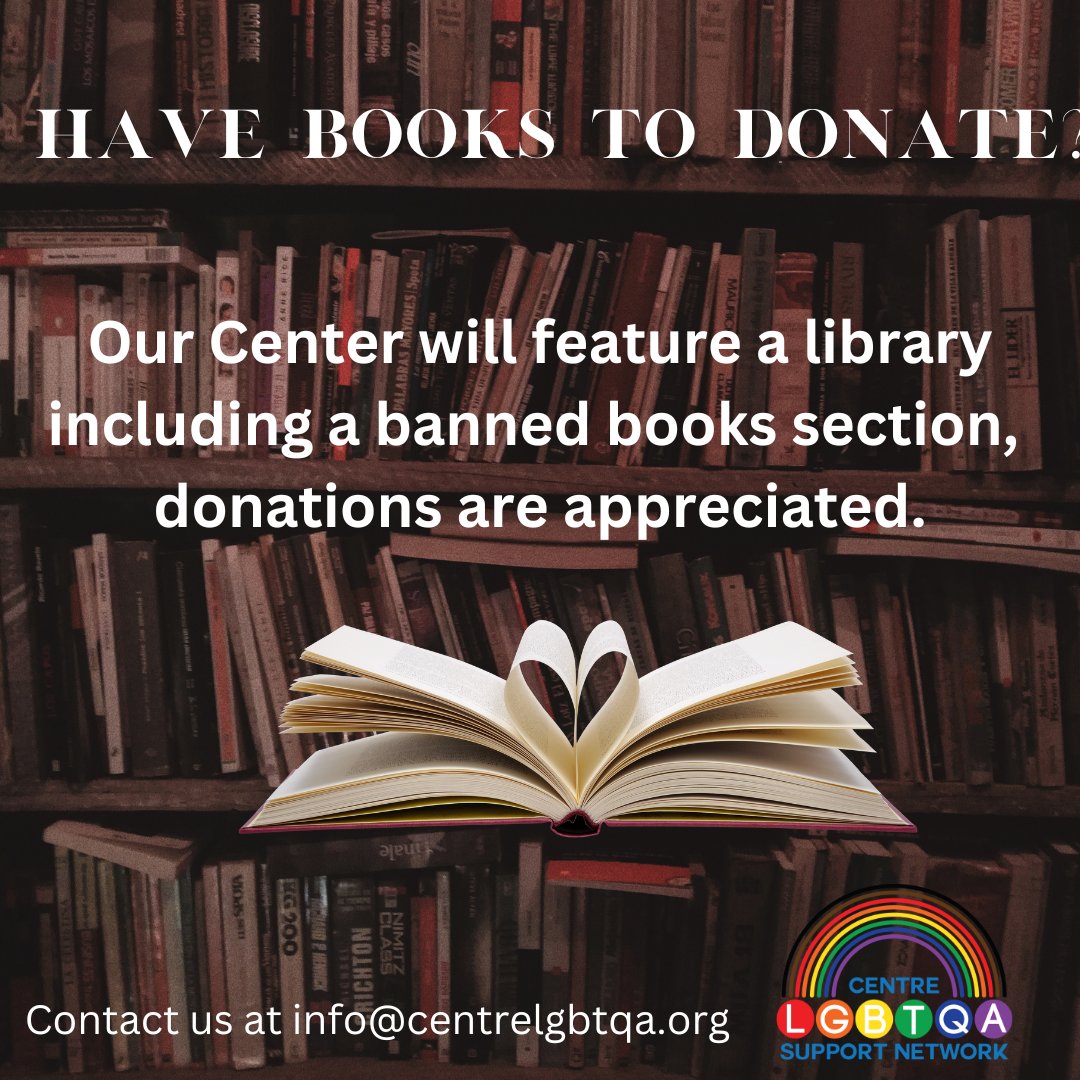 Do you have books to donate?
