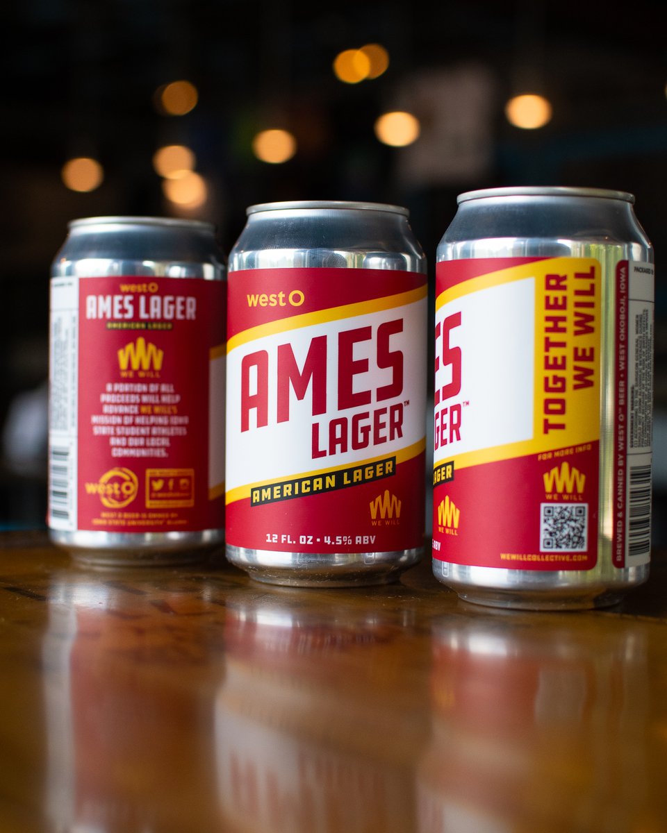 AMES LAGER RELEASE PARTY!

Join us and the folks from @WeWillCllective from 6-8 p.m. Thursday, Aug. 24 at our brewery in Okoboji for the official release of AMES LAGER!

Get it in 6pk/12oz cans to go (limit 2) and ON TAP!

#ameslager
#awesomewaterawesomebeer