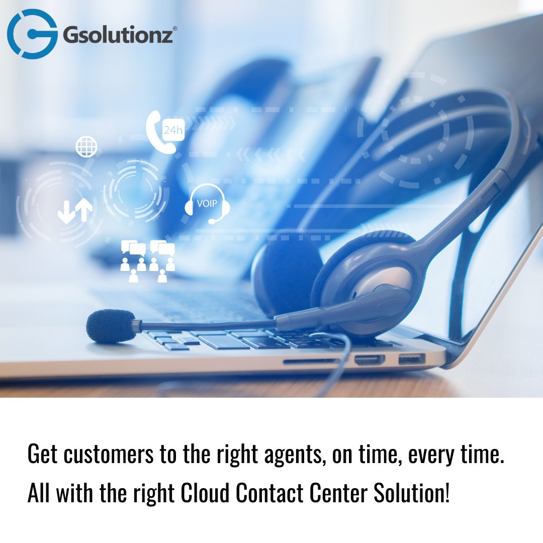 Elevate Customer Support with Cloud Contact Centers!

In today's fast-paced world, delivering top-notch customer service is non-negotiable. That's where Cloud Contact Centers shine!

#CustomerExperience #CloudContactCenter #InnovationInTheCloud #gsolutionz #ccaas