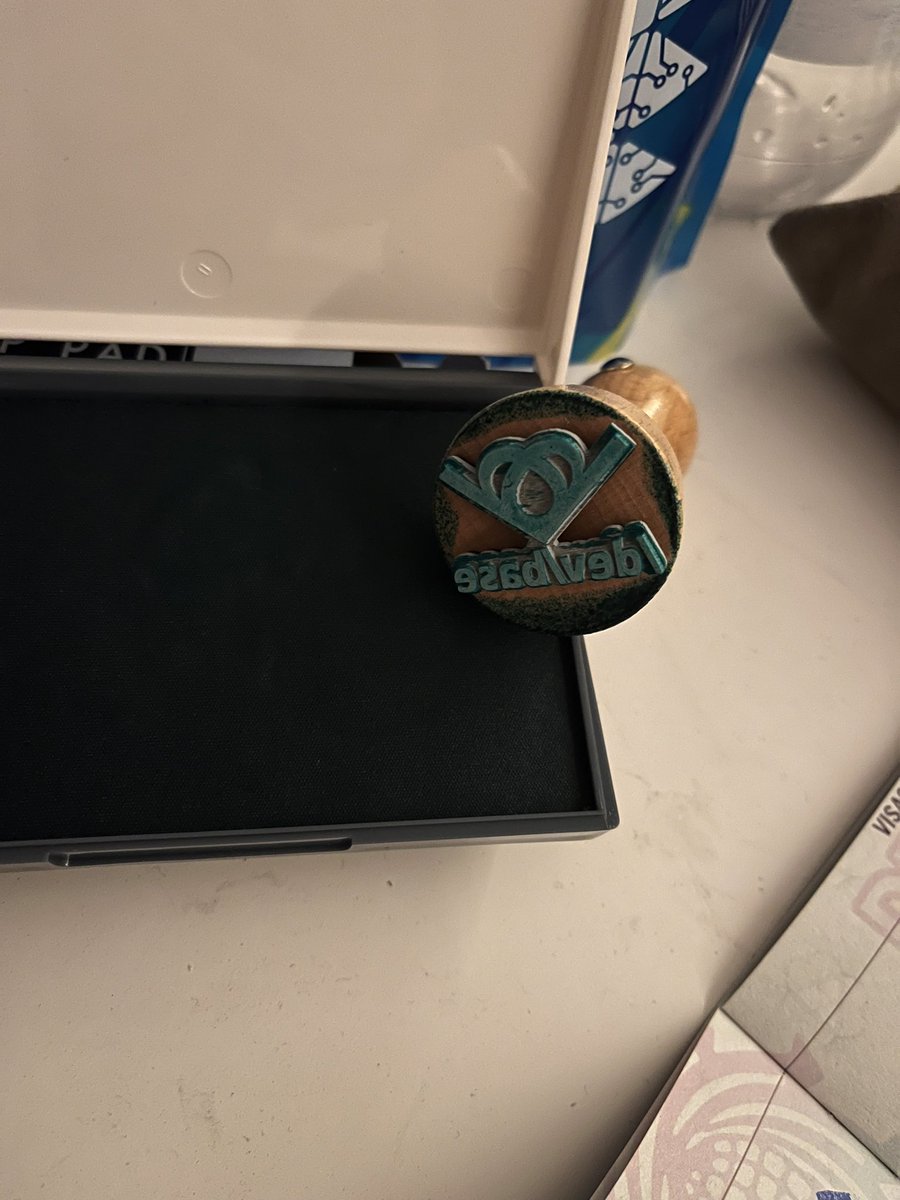 we have stamps come over #cccamp23 #dev/base