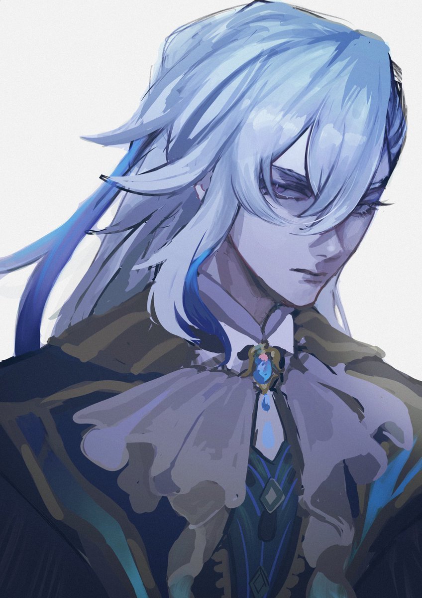 yamo_mina's tweet image. 規則規則！みたいな人だと思ってたらめっちゃ柔軟性あるお兄さん(おじいちゃん？)でした。ヌヴィレットさん好き🤦‍♀️
#Neuvillette #ヌヴィレット #GenshinImpactFontaine