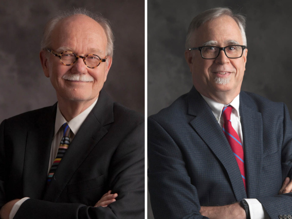 STCL_Houston's tweet photo. Phillip Page and Mark E. Steiner, Ph. D., have taught thousands of aspiring lawyers during their tenure at South Texas Law. We invite you to leave well wishes at: https://t.co/giUppGzzAT 

Read more: https://t.co/icmwJZAjQl

#SouthTexasLaw #lawprofessors #STCLHouston https://t.co/iV6X6OvUrk