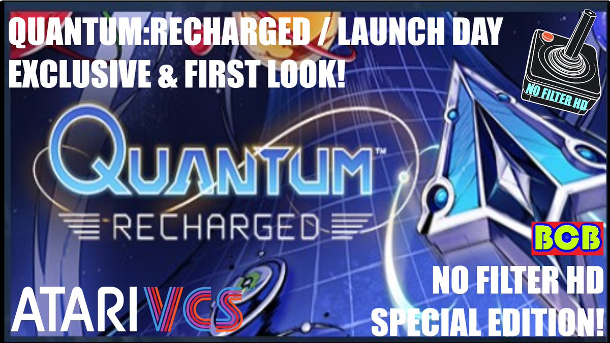 ballistikcoffee's tweet photo. 👉Premiering NOW: It's #launchday 4 #QuantumRecharged by @atari & @SneakyBox & I'm here to #play the #game on my #VCS & #chat with you while playing! It's the latest recharged title by #Atari, on the #AtariVCS & other major platforms. Let's dig in! Click: https://t.co/rQX7i0DL7S https://t.co/u9btL9Mjn9