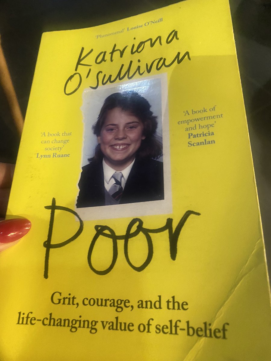 “And the truth is, we are losing some brilliant minds in the trenches of poverty”. Thank you <a href="/katrionaos/">Katriona O'Sullivan</a> for  writing this book. Thank you for sharing your experience, strength and hope. A must-read for everyone involved in education. 👏🏻