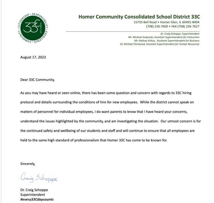 libsoftiktok's tweet photo. BREAKING: @Homer33c Superintendent just put out a statement saying they are aware of the concerns surrounding this teacher and are investigating. 

We will keep you updated on new developments. https://t.co/f3mULN7aBl