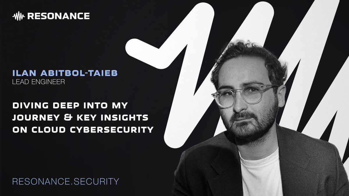 #Resonance Security @Resonancesec Lead Cloud Security and Platform Engineer Ilan Abitbol-Taieb @AbitbolIlan1 on his epic journey in the web3 and cloud security space