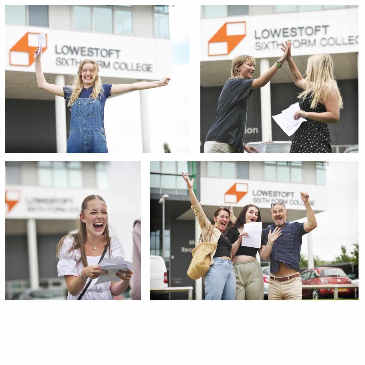 Despite some of the doom and gloom in the media about the results today, these youngsters were pretty stoked with their results!
Well done all, even if you didn't get what you wanted, chin up, it doesn't define you as a person.. it's a stepping stone of the journey #Lowestoft