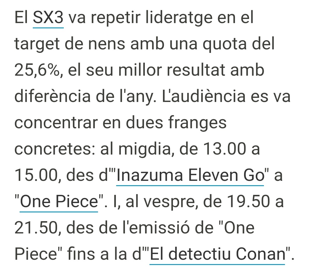 _catseries's tweet photo. L'anime en català fa líder el @SomSX3. Fa un any això no era possible i ara ho fem realitat cada dia. Gràcies a tots vosaltres per confiar-hi i per fer del contingut, les sèries i l'anime en català, un èxit assegurat. Fem que la família creixi! https://t.co/1n495KHIVi