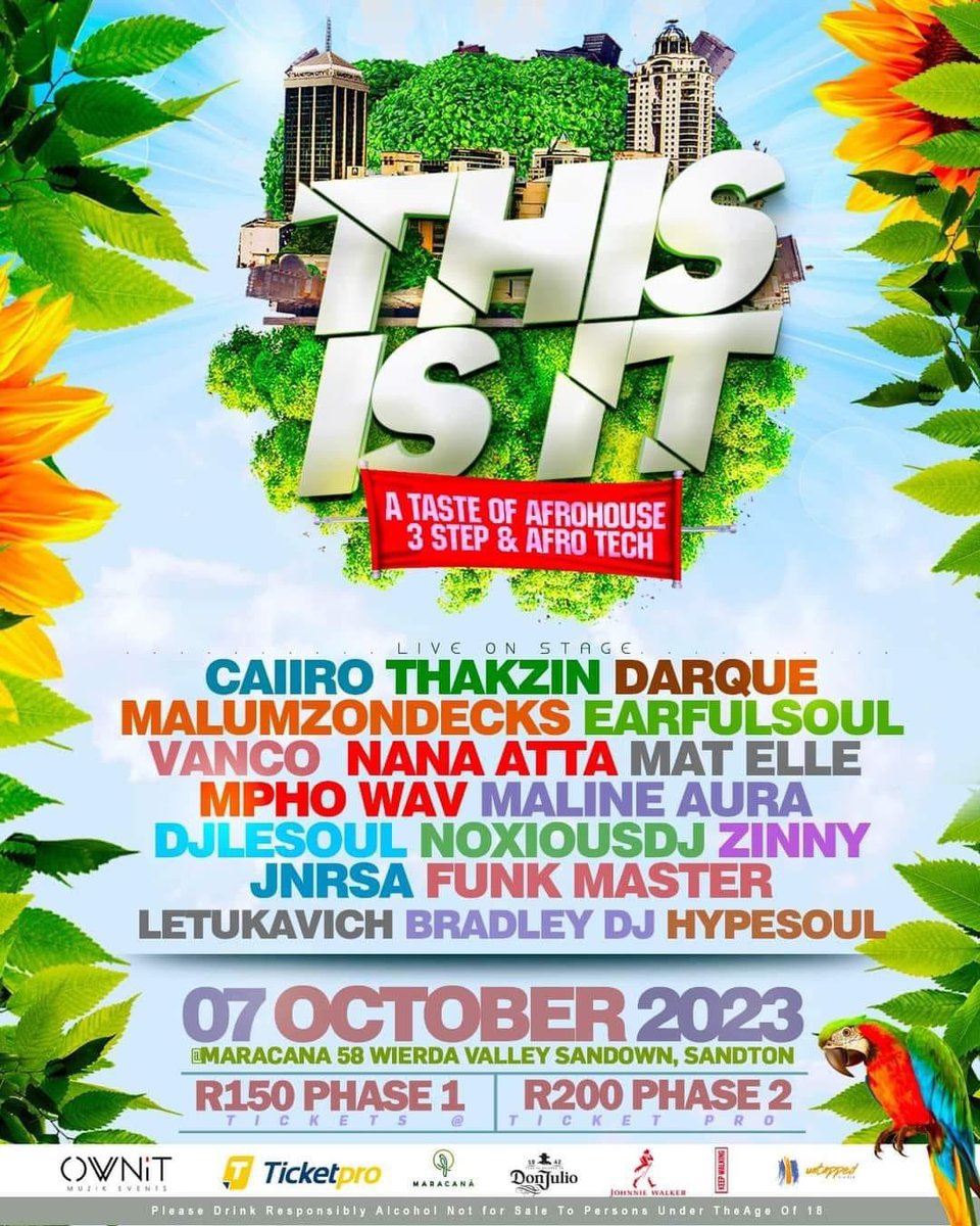 7 October 2023

All roads lead to Maracana, Sandton

#ThisIsIt
