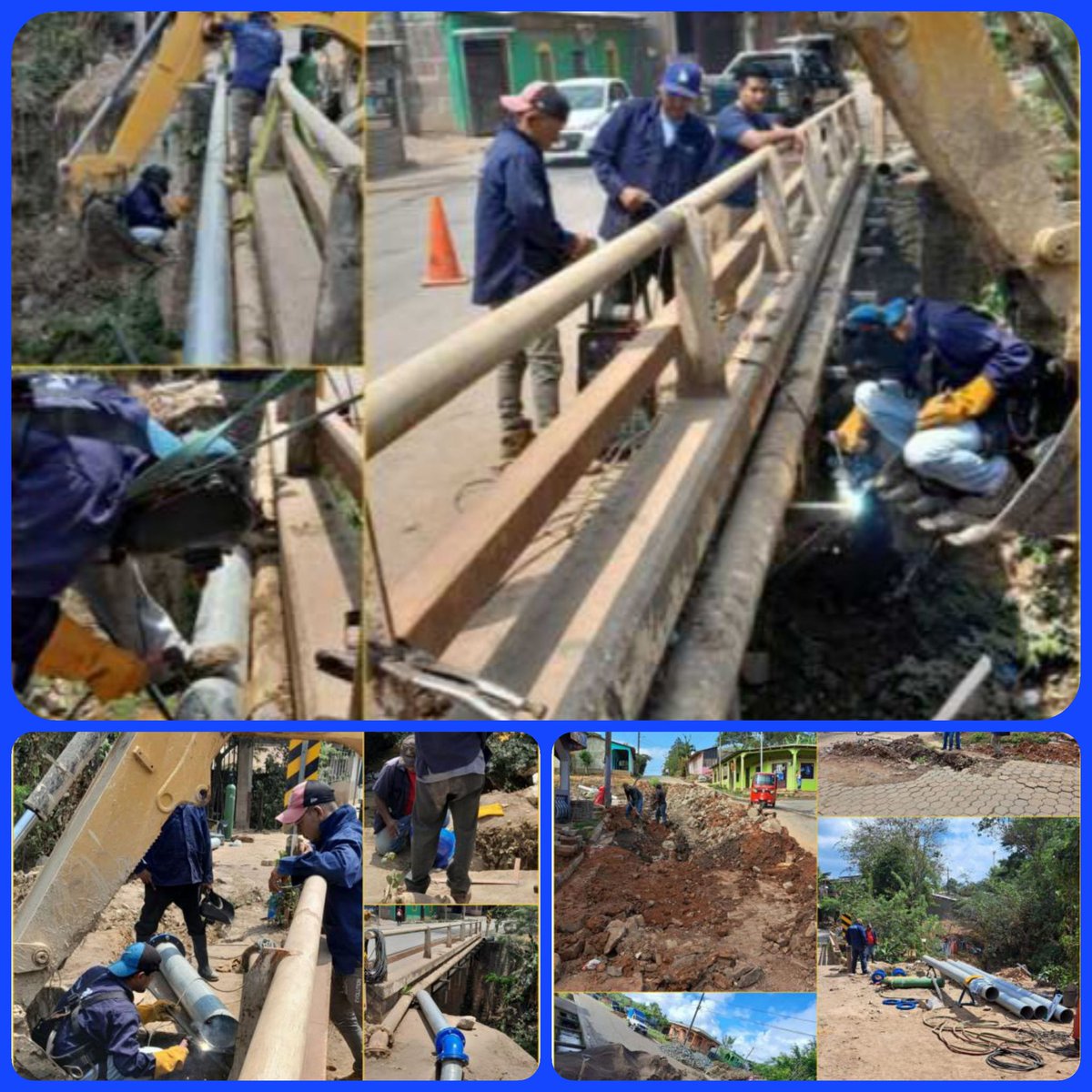 💥Enacal ejecuta el Proyecto d Ampliación y Mejoramiento dl Servicio de Agua en La Libertad.

El Avance es dl 90% ya tiene instalada 1,400 mts de tuberías y accesorios, q  mejorará, el Abastecimiento a 700 Fam. (3,800 Herman@s) del Bo Miguel Merel.

#UnidosEnVictorias

#Nicaragua