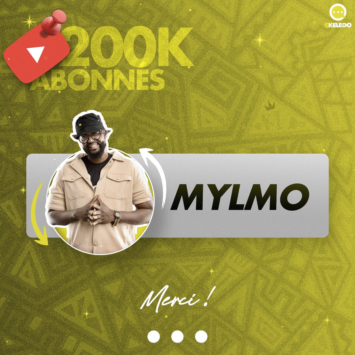 Okeledomag's tweet photo. Safaziw yé safa klen jusqu'à atteindre les 200K abonnées sur le compte YouTube de leur karamoko Mylmo N-Sahel. On vous dit salam depuis la palace en attendant le nouvel album qui est en chemin par arrivé payer.

#Mylmo #okeledofollowers https://t.co/VoBVvAwhFH