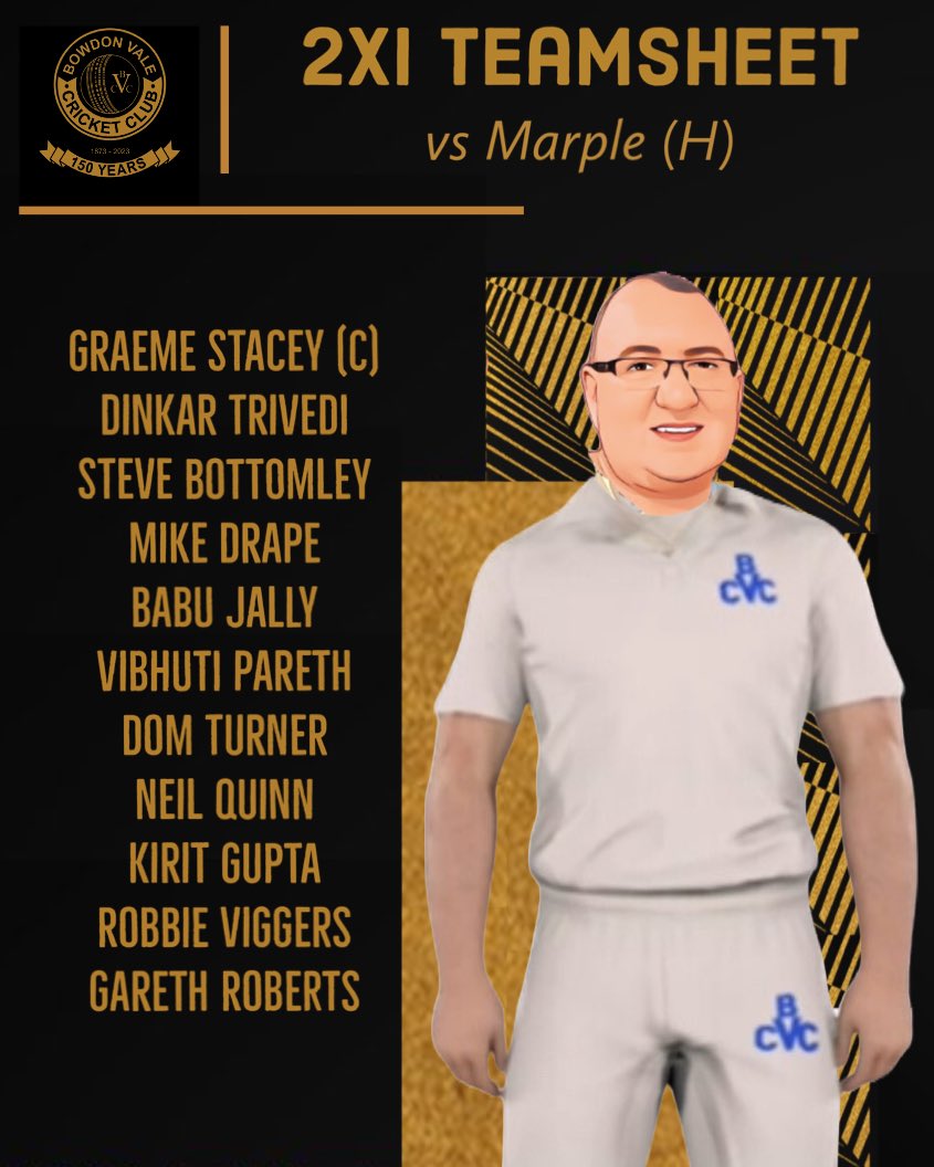 Saturday plans sorted! 🏏 1XI heads to promotion hopefuls Cholmondeley, while 2XI tackles Marple at home. Join us from 1pm at the bar, and let's hope the mixed weather adds some excitement to the games! 🌦️🍻 #CricketSaturday