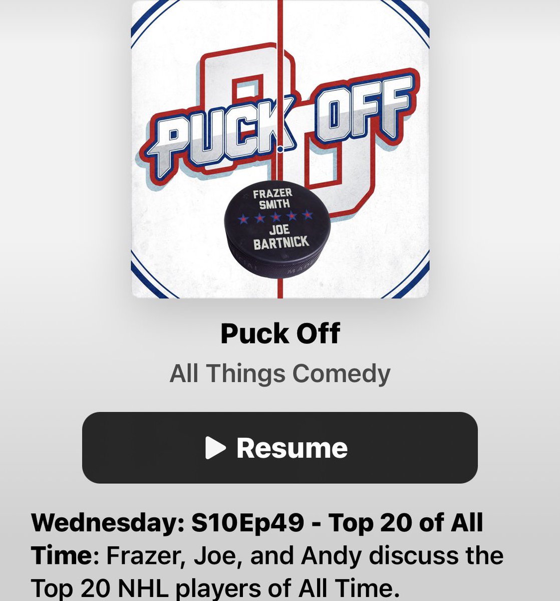 joebartnick's tweet image. New @PuckOffPodcast  Let the Arguments Begin #SummerProgramming  @frazercomedy @AndyPicarro  Thanks @allthingscomedy  @hilAARONous  podcasts.apple.com/us/podcast/puc…