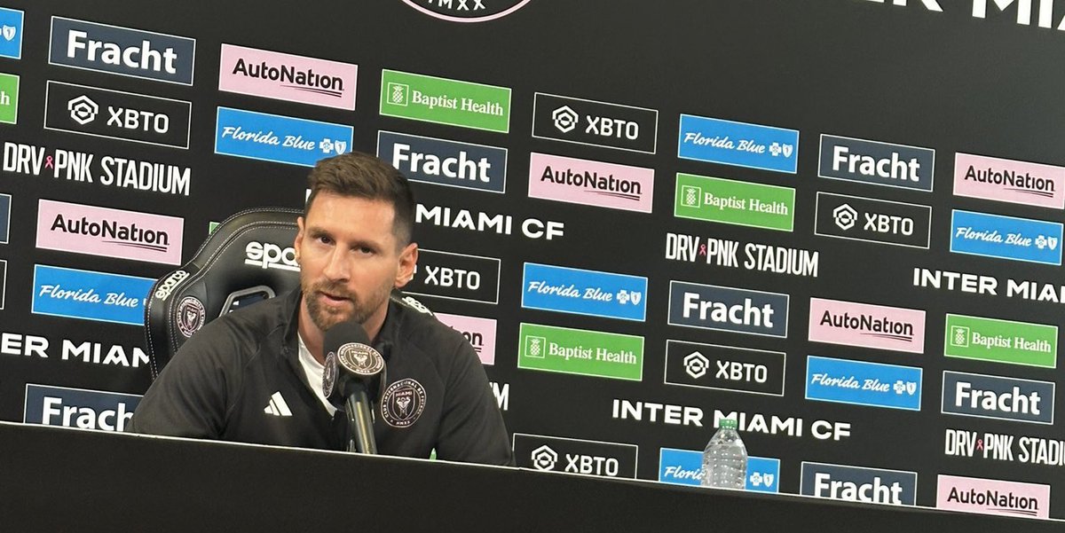 الأسطورة ميسي : 

لقد حققت اهم شيء في مسيرتي وهو كأس العالم ، لا يهم ماذا بعدها. 🐐