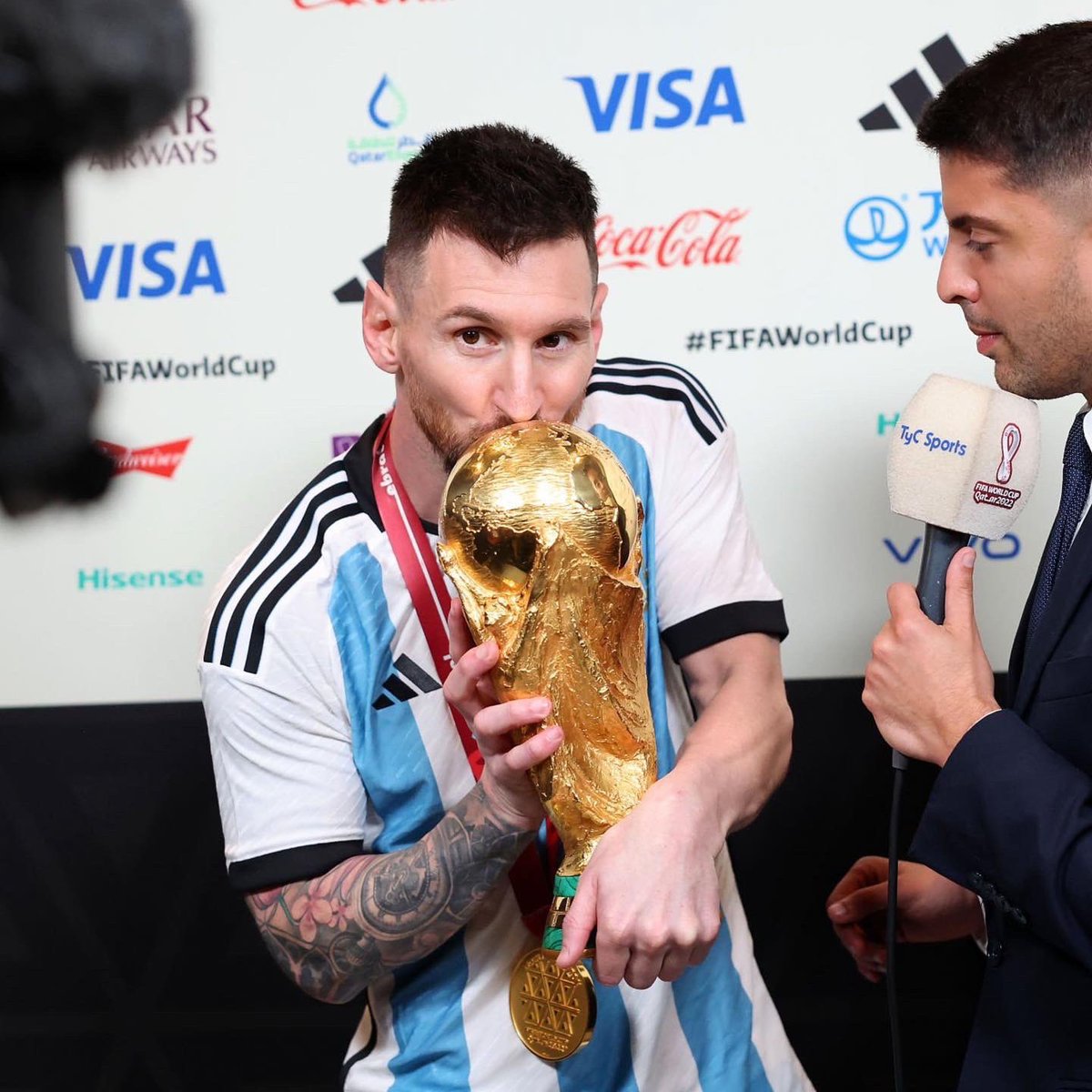 Messi: "I won the most important thing in my career, which is the World Cup... I don't care about anything after that."