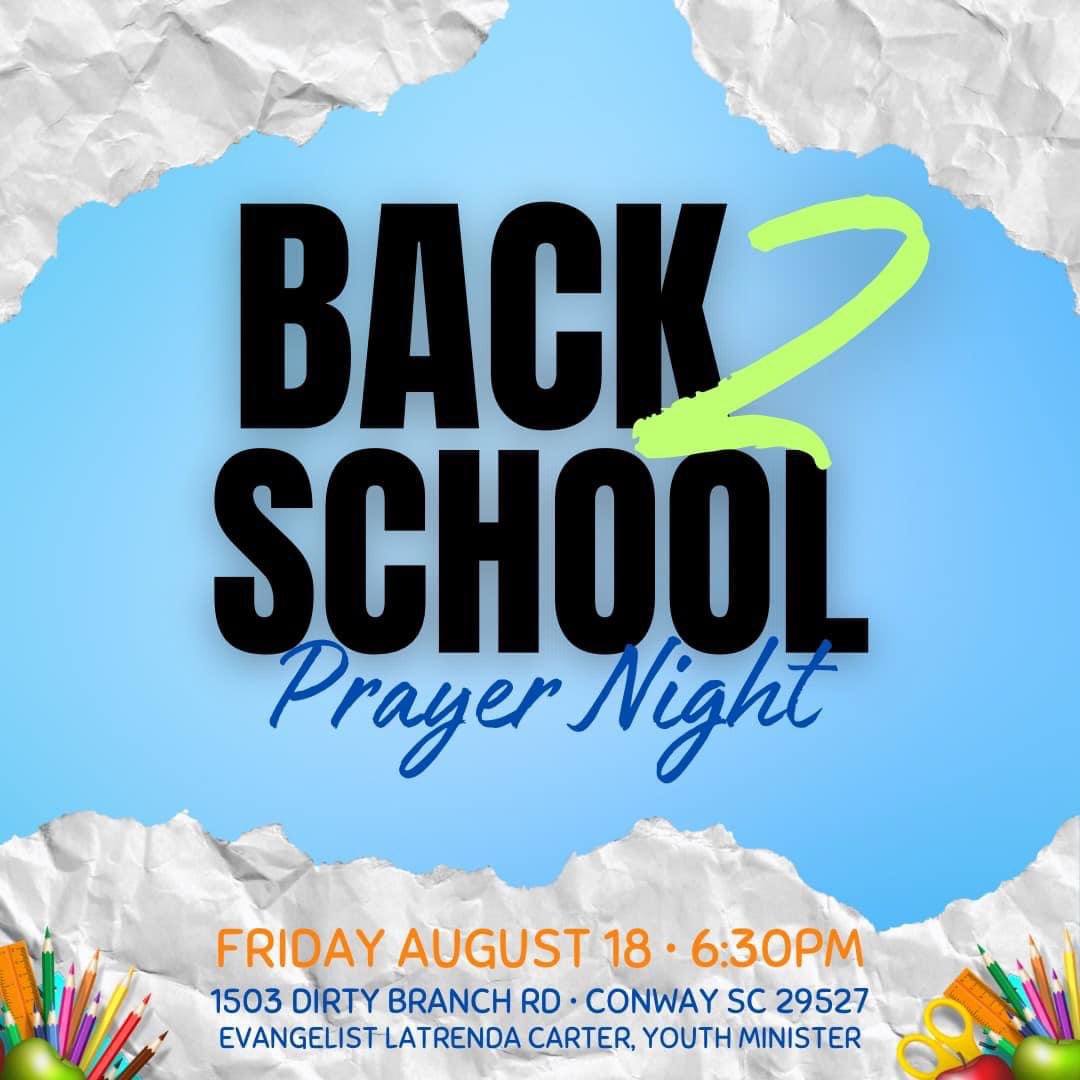 Can’t wait to see all students, faculty and staff, school districts and more to enter the school year with passion and dedication 

See you tomorrow at 6:30pm! Invite a friend