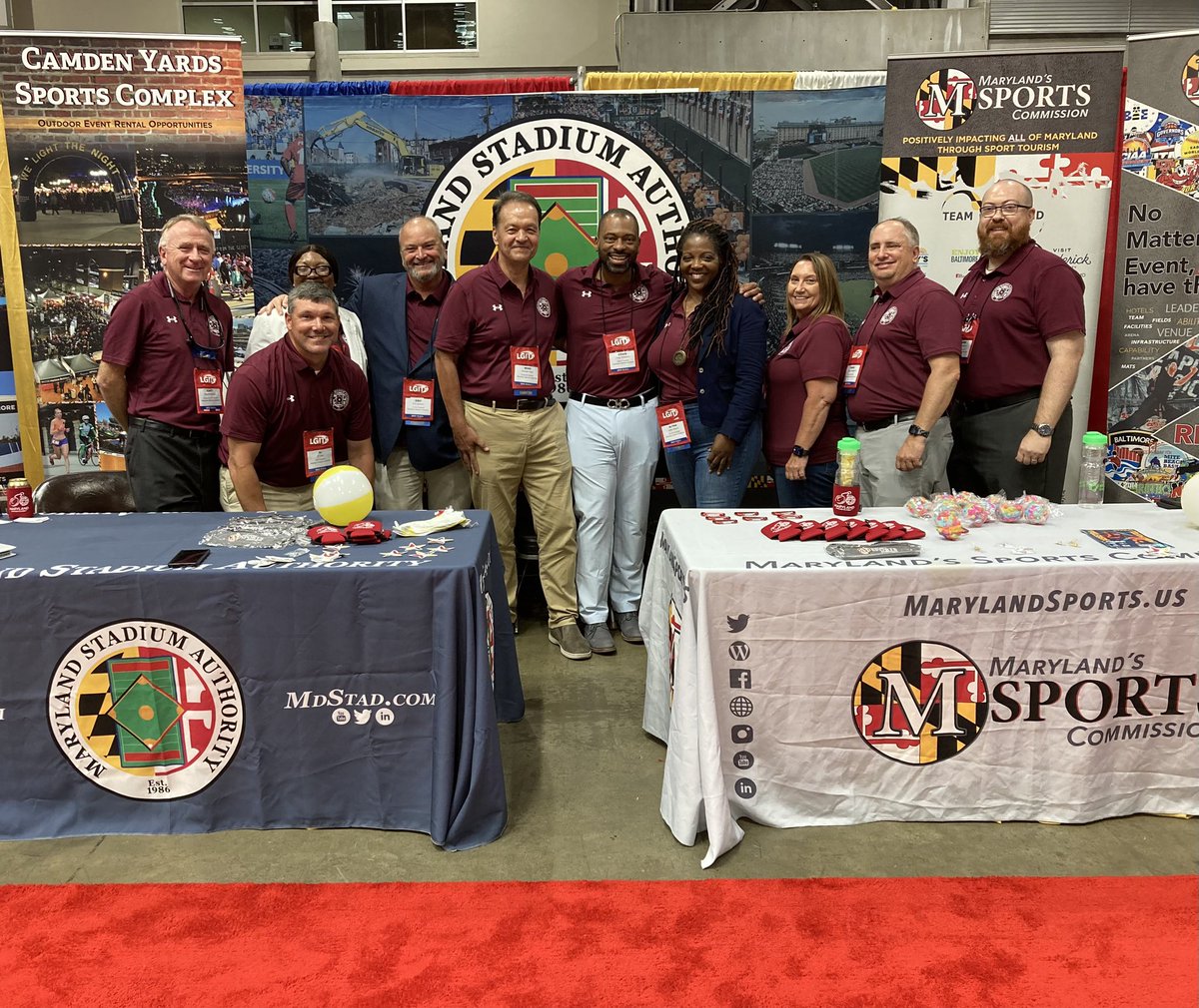 The Maryland Stadium Authority team is in Ocean City this week at #MACoCon 2023.  If you’re heading to the Roland E. Powell Convention Center, find us in Booth 548/549.