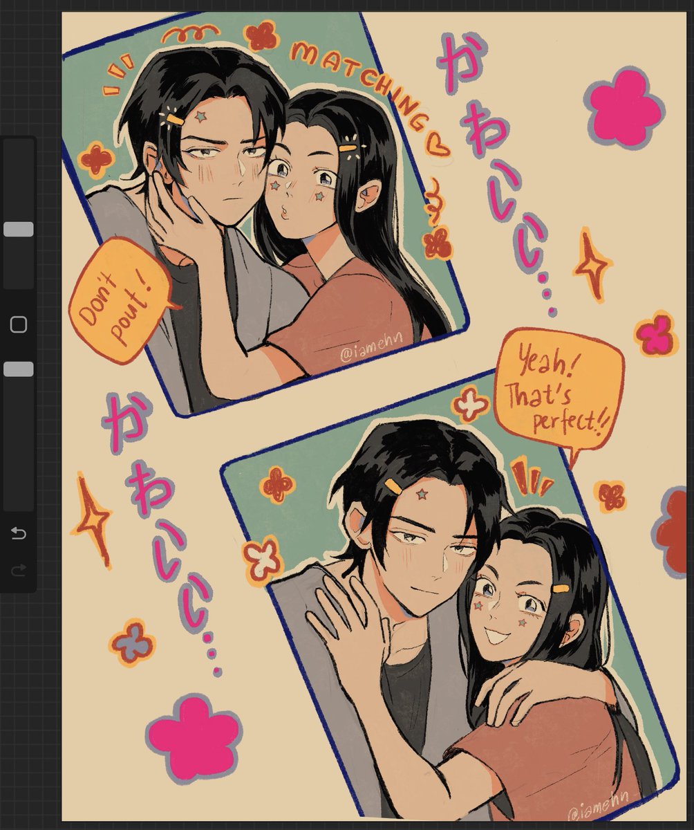Need to work more on these two— calling dibs that I’ll eventually abandon them and forget they ever existed just like my other characters HAHAHAHAHHAHAAHAHHAAHHAAHAAHHAHAAHHAAHHAAHAH
