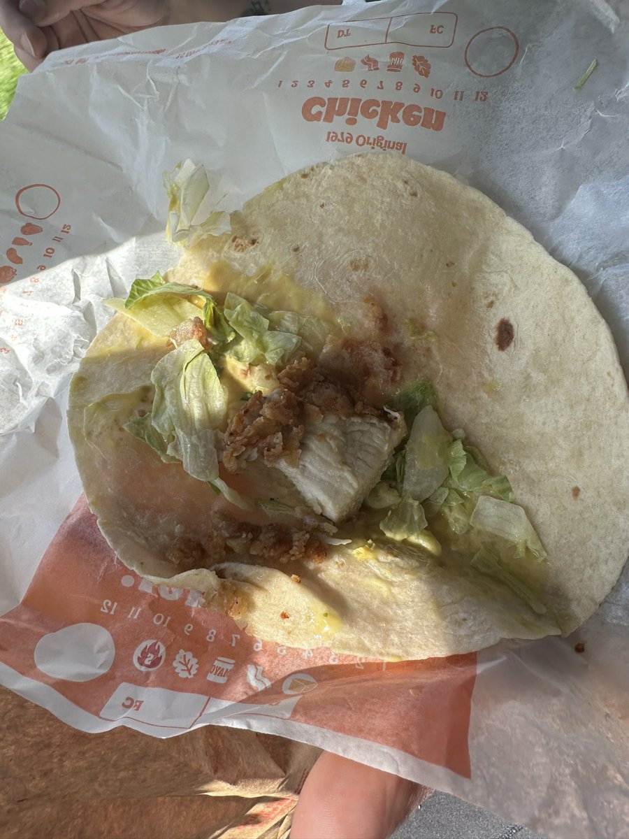 nikjordan01's tweet photo. @BurgerKing just ordered your wrap for the first time a little confused based on the picture https://t.co/g9xn9cXc0h
