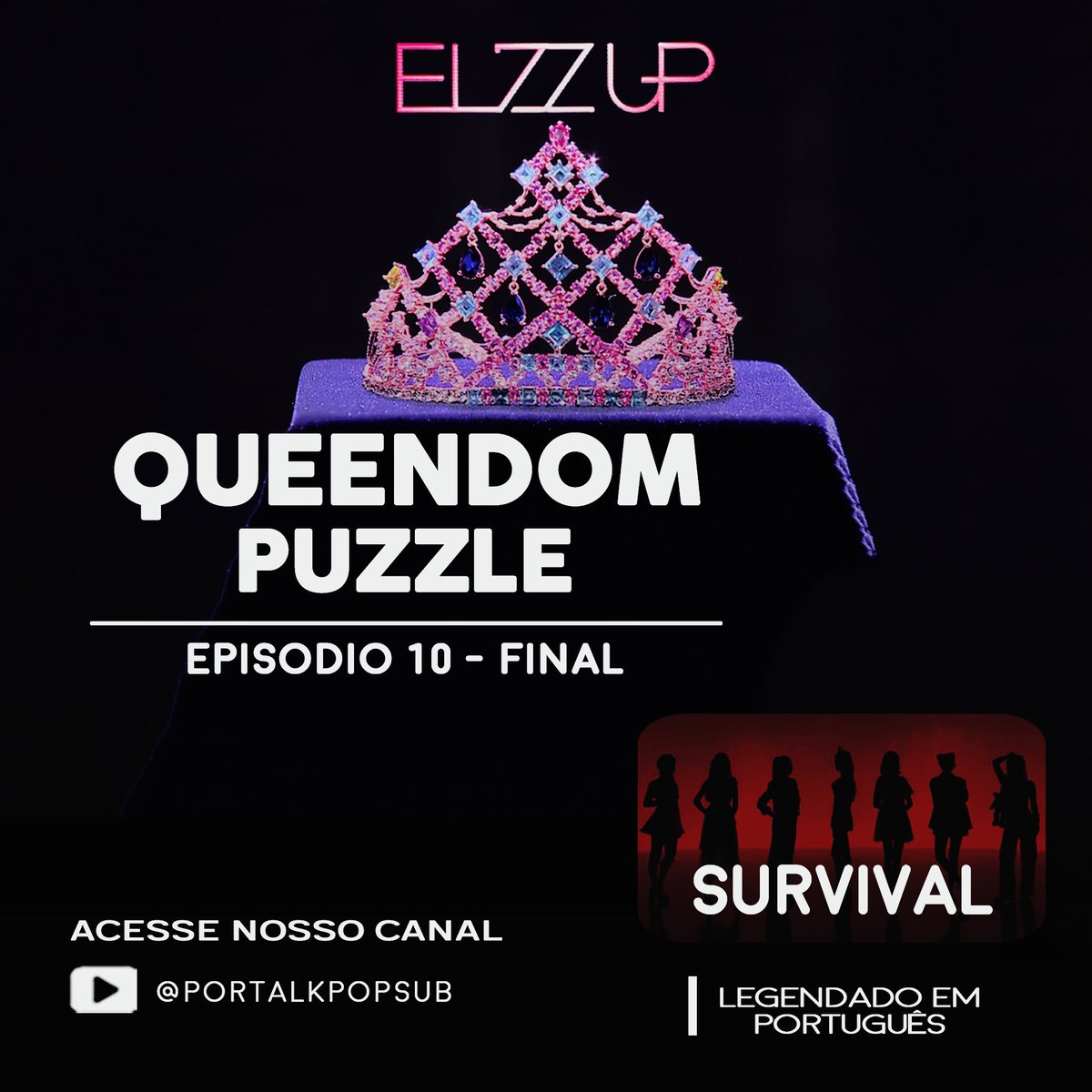 Queendom Puzzle - Episódio 10 Final - Legendado   
➜ youtu.be/a1UVrNh0Nuo

📢 Deixe sua curtida e seu comentário por que são eles que vão me dizer se é para continuar o projeto!!!   

E se quiser dar RT agradeço 😍🤟

#QUEENDOMPUZZLE #Mnet #Queendom #Survival #kpop #legendado