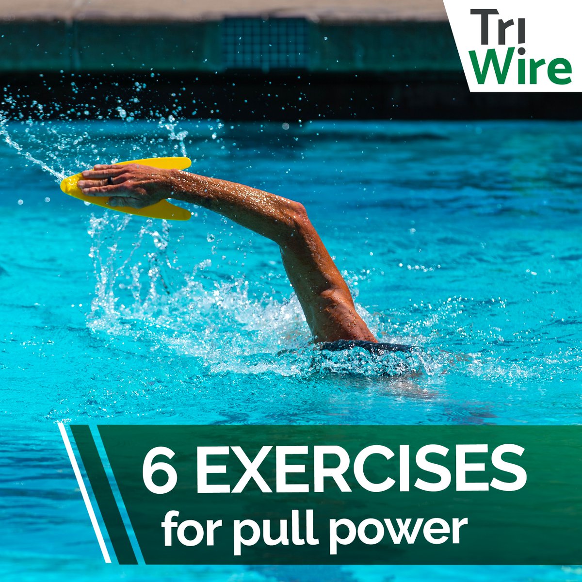 Pull Power: Coach Abbie Fish (<a href="/afish1/">Abbie Fish</a>) authored this week’s most popular article, 6 Exercises for a Stronger Freestyle Pull.

Full story &amp;  latest edition: triathlonwire.com

#triathlontraining #ironmantri #swimbikerun #triathlonlife #triatlon #swimming