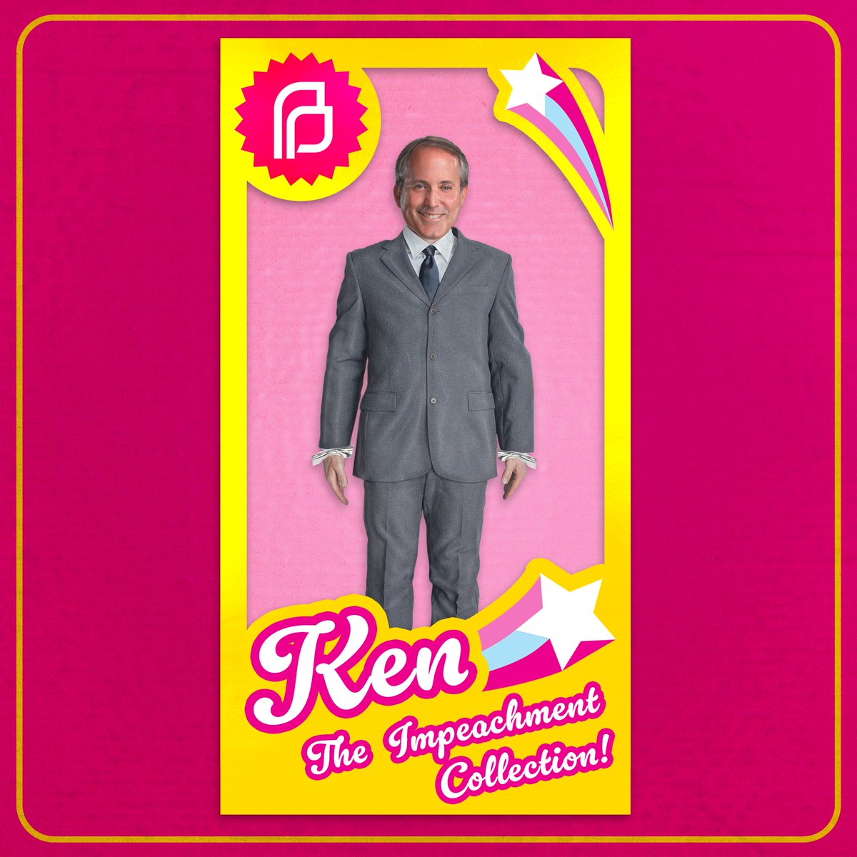 PPTXVotes's tweet photo. We’ve had Ken-enough! 🙅‍♀️🙅‍♀️🙅‍♀️ This impeached Ken will soon be discontinued. Peep at those accessories tho. 👀

🧵 Here’s a refresher: ⬇️ https://t.co/YTVc1kPBDd