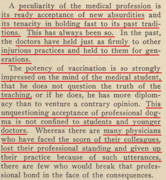 RBystrianyk's tweet photo. From a book in 1923 – has anything changed?
Don’t question. Follow and Obey. Attack those that don’t. https://t.co/jMvwTlEEuf