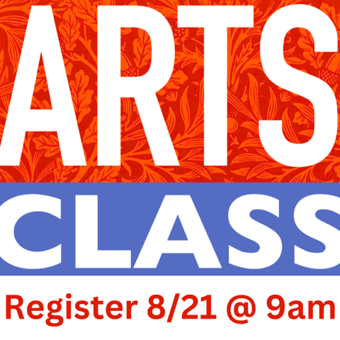 Art Class Registration is now Open