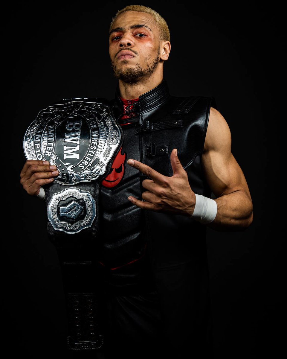Book @TheBadReed on your shows. He's REALLY good, and we aren't just saying that because he's the BWM Champion. #BlackWrestlersMatter #ForTheCulture
