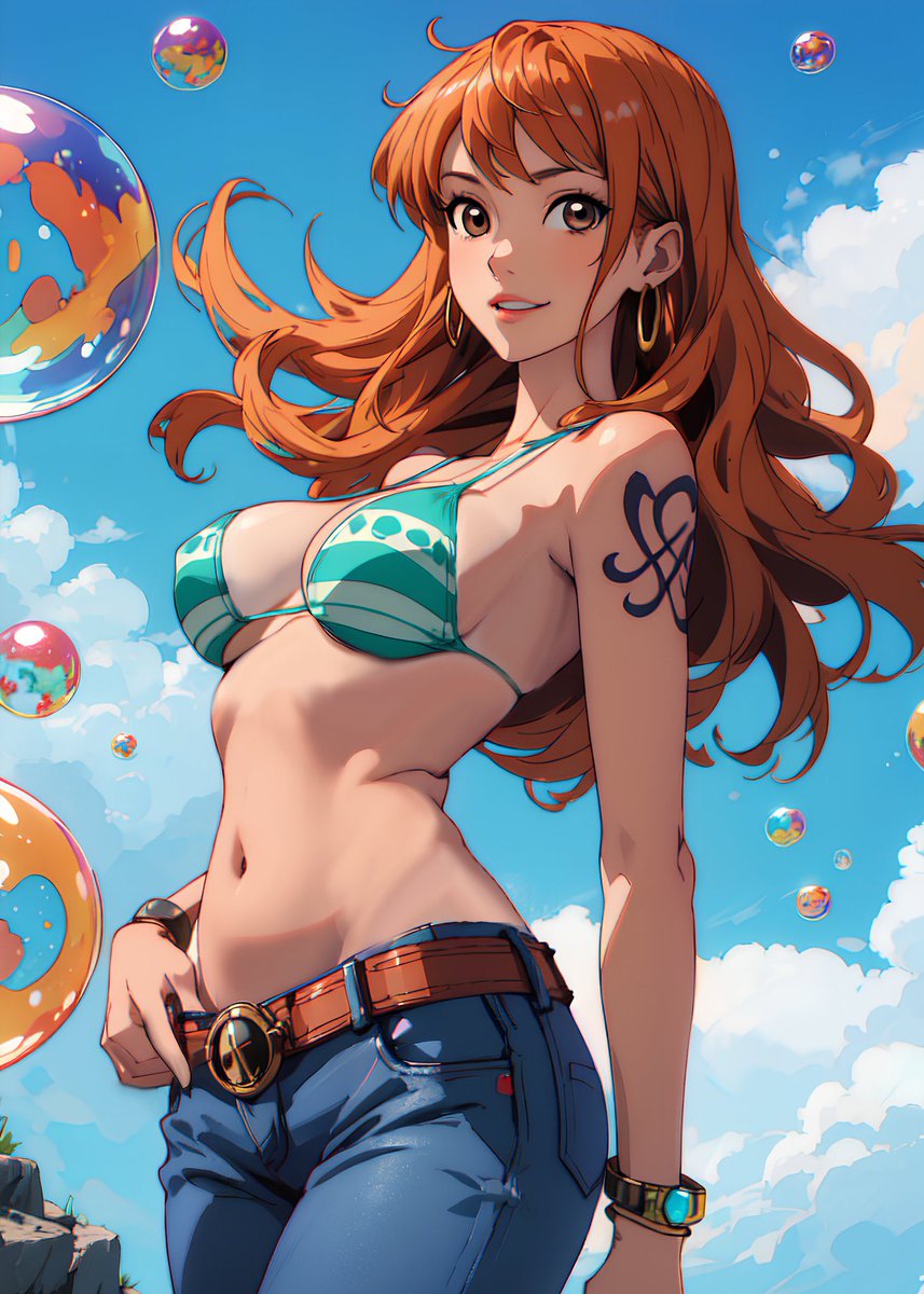 hentaiwaifu__'s tweet photo. Nami’s beautiful🧡 https://t.co/ELrIyHESyV