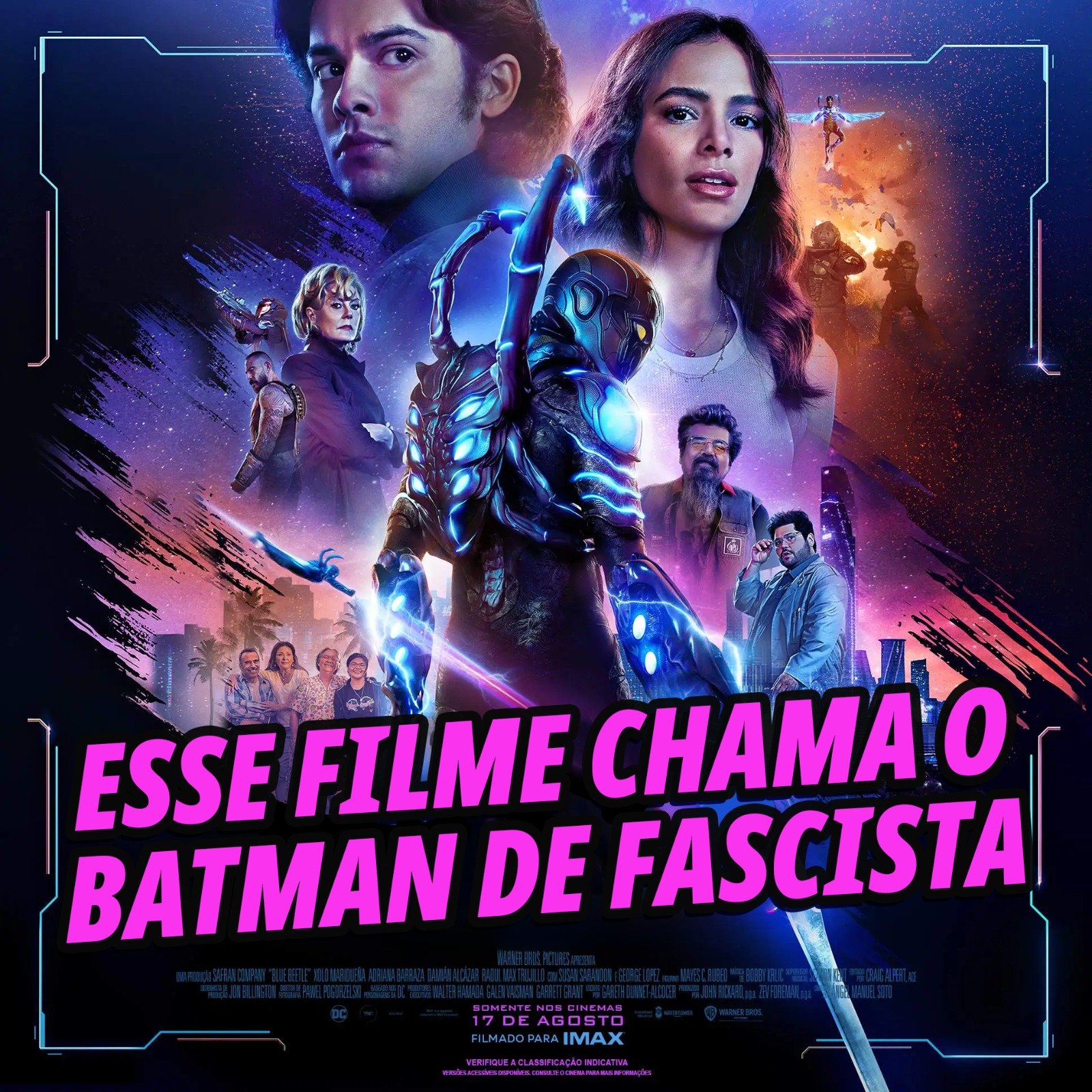 DC Brasil on X: 🚨O filme do Besouro Azul arrecadou até o momento
