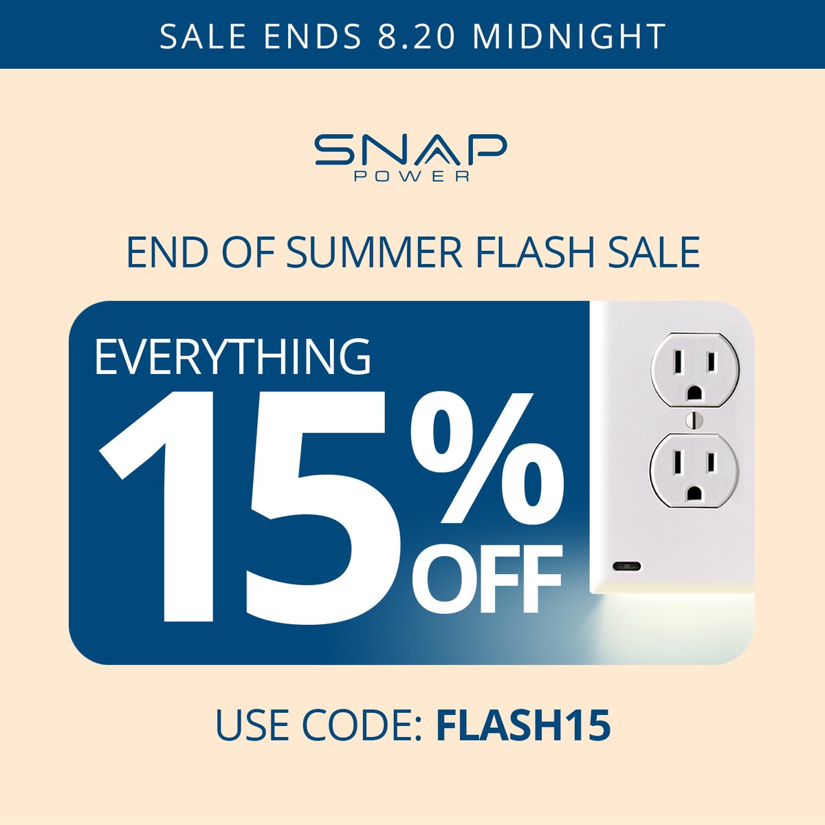 Snap_Power's tweet image. END OF SUMMER FLASH SALE
💡Over 50k five-star reviews
💡Installs in seconds
💡Bright/Dim/Off settings, light-activated

The original LED cover plates! No bulky plug-ins with lost or broken bulbs, no wires, no batteries, no fuss. Just stunning accent lighting throughout your home.