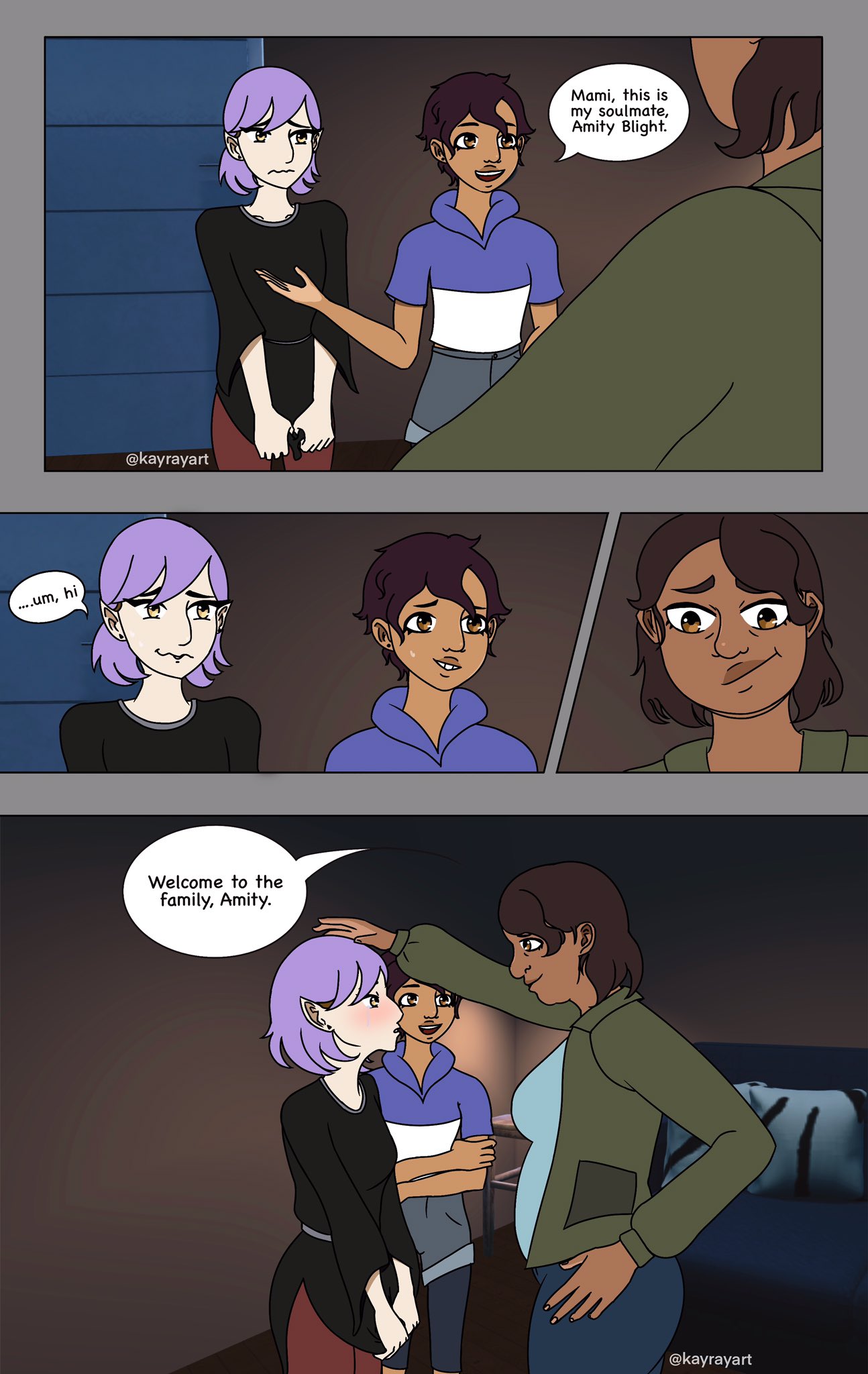 kay on X: #lumityweek2023 Day 3: Soulmates & Meet The Family 🏷️ the owl  house toh luz noceda and amity blight lumity camila noceda  t.coWfG47ilXlf  X