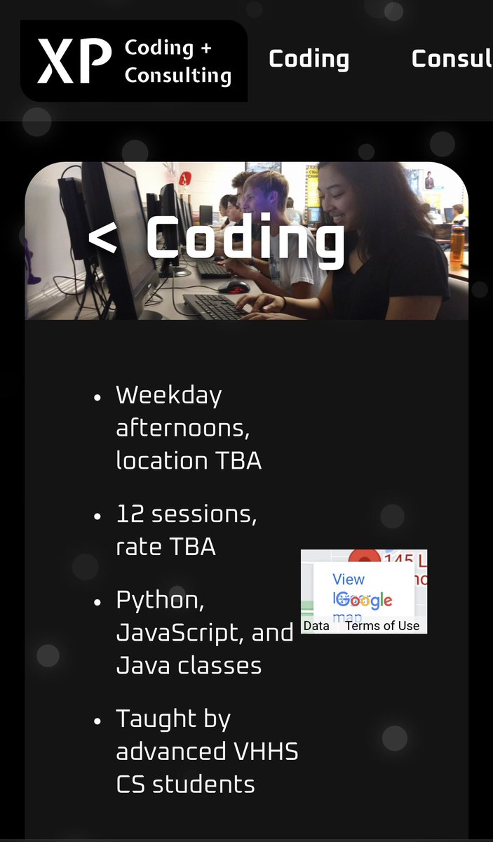 Today I met Kartik, a senior @ Vernon Hills HS, who is working on an enterprise focused on coding and consulting! Check out their work here: xperience-site.web.app/coding What a great demonstration of skill and experience!