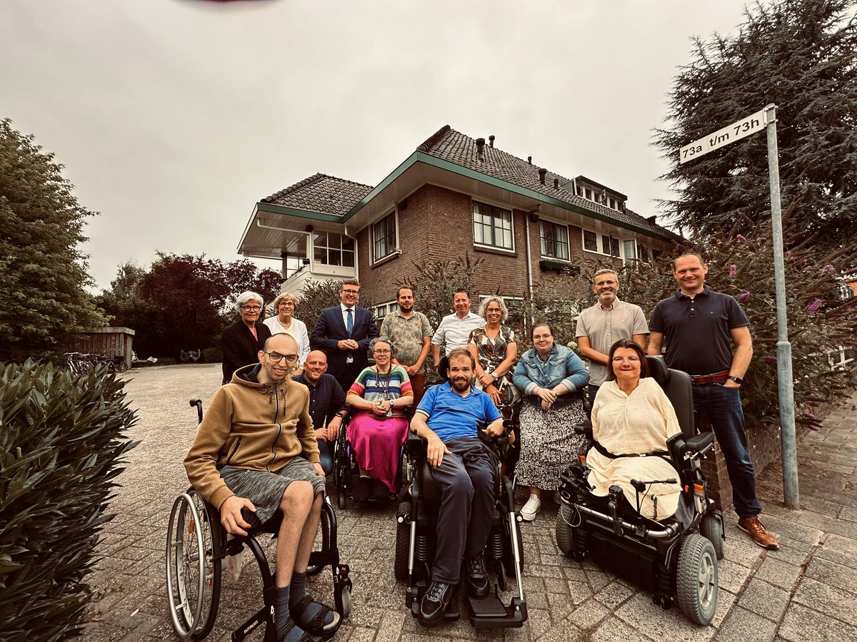Vandaag met de @CuRkerk fractie en burgemeester <a href="/caoosterwijk/">Marco Oosterwijk</a> op bezoek bij de bewoners en vrijwilligers van ‘De Poort’