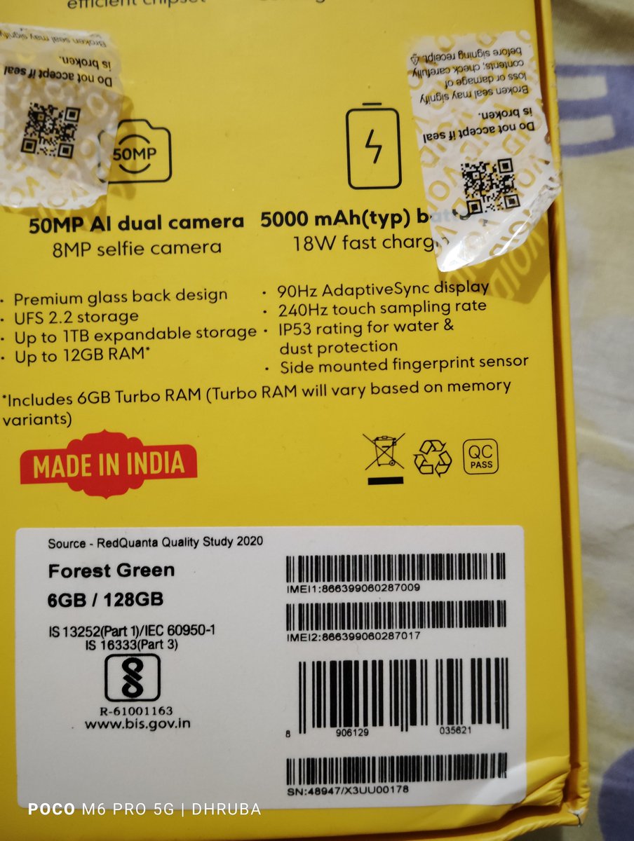sarkar20223's tweet photo. I am Dhruba Jyoti Sarkar Sarkar. I ordered poco m6 pro 5g mobile from flipkart proximity sensor I go nearest service center: Yelahanka, Bangalore-3ST-T and service center code: XMIN3379  here.But they no help
@GoI_MeitY
@IndiaPOCO 
@POCOSupport 
@flipkartsupport 
@jagograhakjago https://t.co/vAer7hHync
