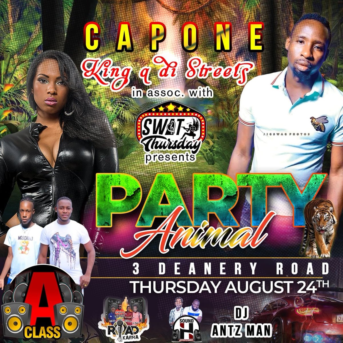 August 24 My #swatthursday #PartyAnimal #KingADiStreet