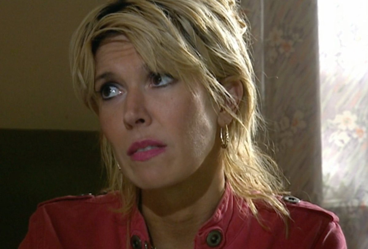 “I won’t stay, Terry. You look quite depressed.”