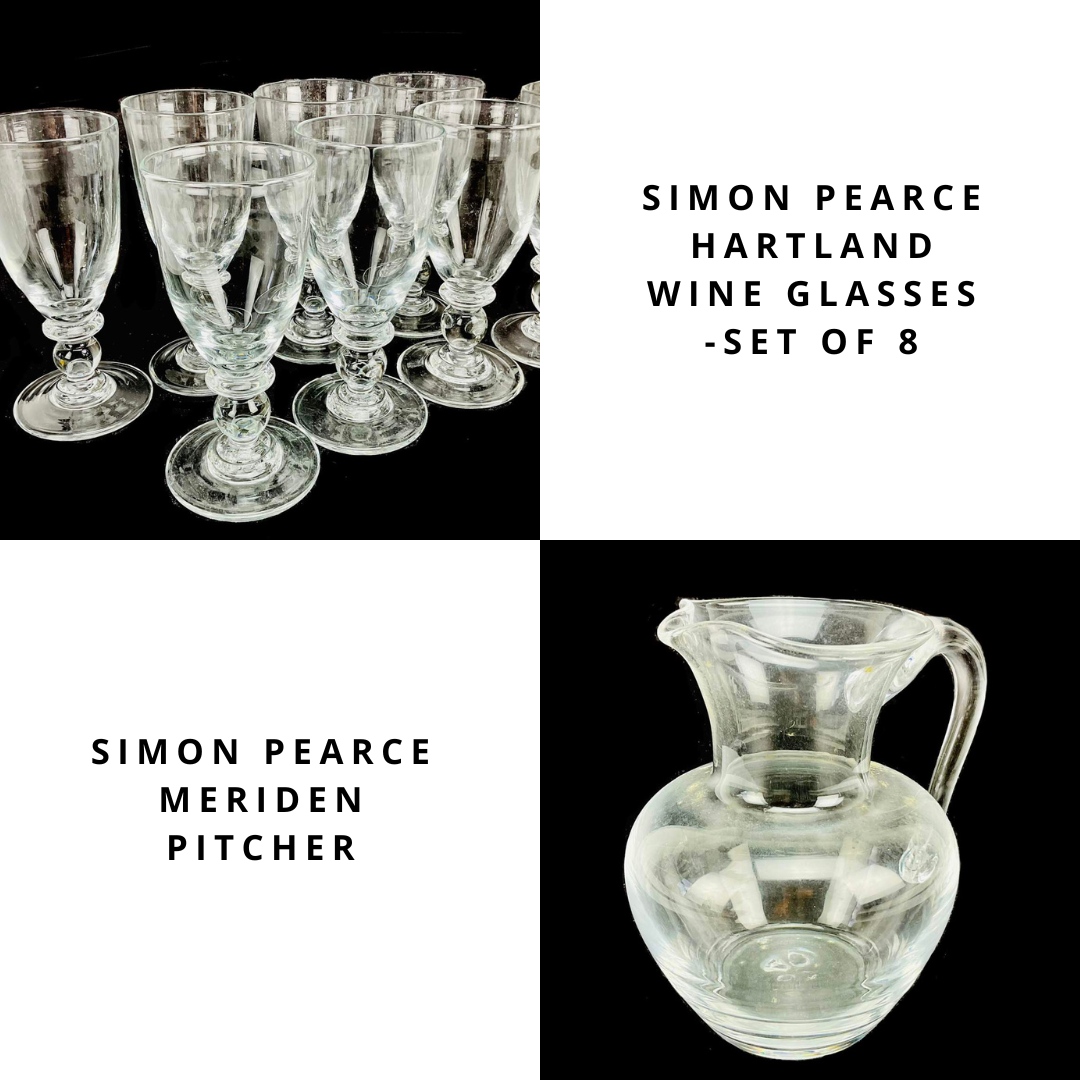 ModernDaySales's tweet image. Looking for some Simon Pearce glassware? Check out our August Premium Multi-Client Online Auction closing TOMORROW 🍷🖤
Link: l8r.it/vYFb

#simonpearce #glassware #bidnow #closingsoon #onlineauction #moderndayauctions #moderndaybids #wineglasses #pitcher