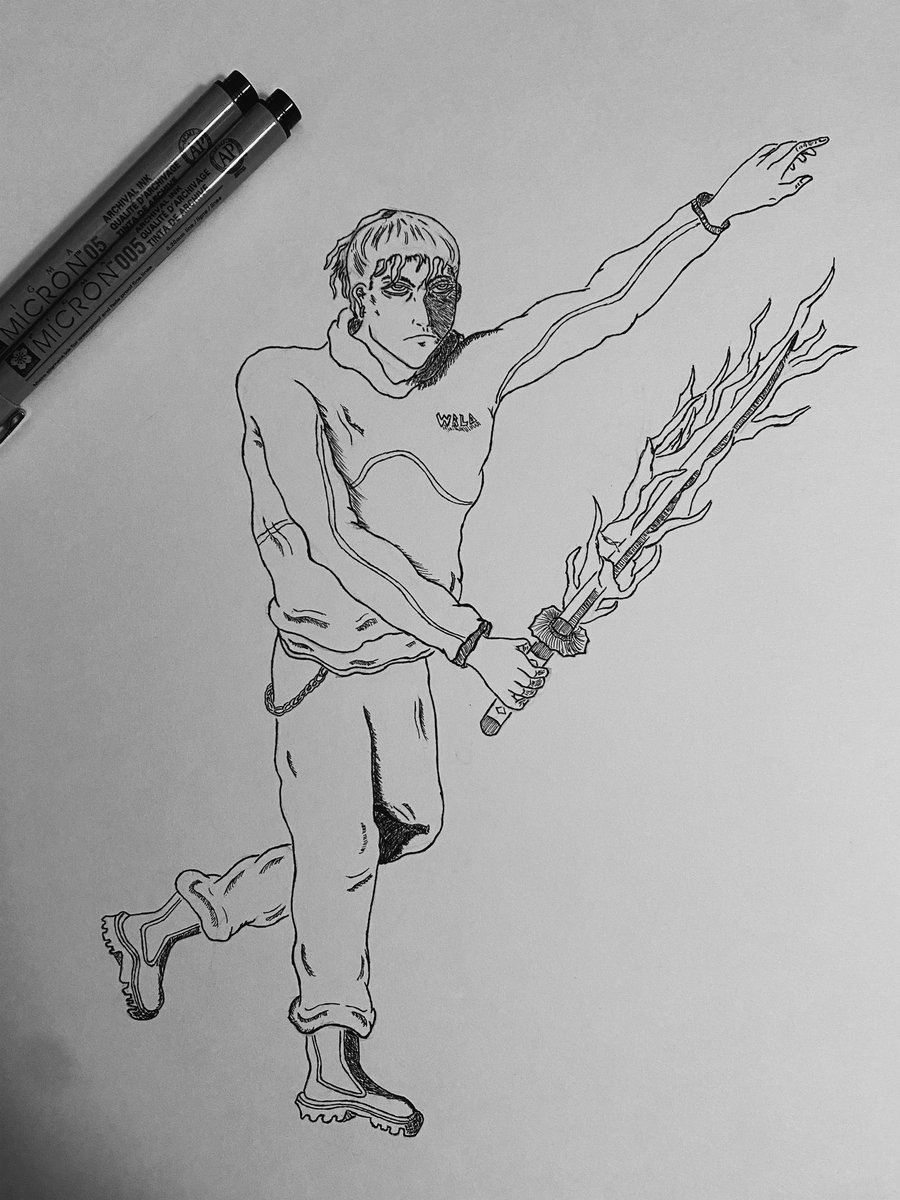 SWRDKEN's tweet photo. S W O R D    S A I N T

#ArtistonTwitter https://t.co/OuPKijKqUh