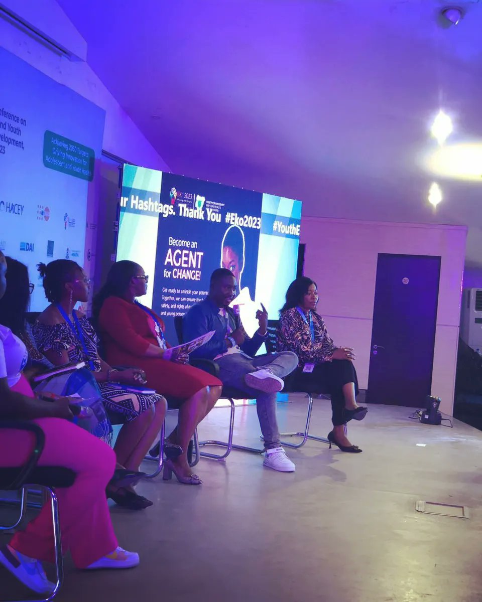 <a href="/VeraObiuwevbi/">Veronica Obiuwevbi</a> the Country Coordinator of the <a href="/UNVolunteers/">UN Volunteers</a> Program in Nigeria, participating in the pre-conference plenaries at the #SAYPHIN Conference, #Eko2023, discussing effective strategies for promoting the health &amp; development of adolescents &amp; youths.
#UNVolunteers