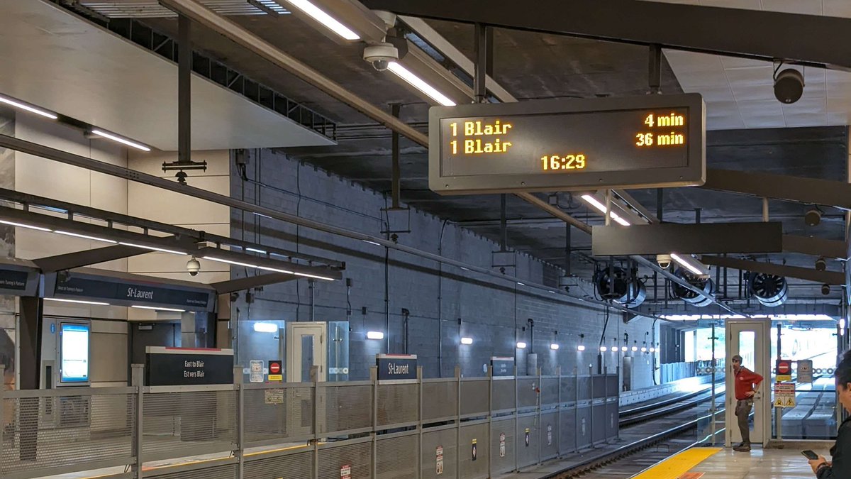 - 43 minutes from TP to PAR
- 30 from LYN to UOT
- 23 from UOT to HUR
- 1h 13 from HUR to BLA

Those aren't wait times. That's how long it would take you if you walk.

It's up to 2h's if you decided to wait and take the train.