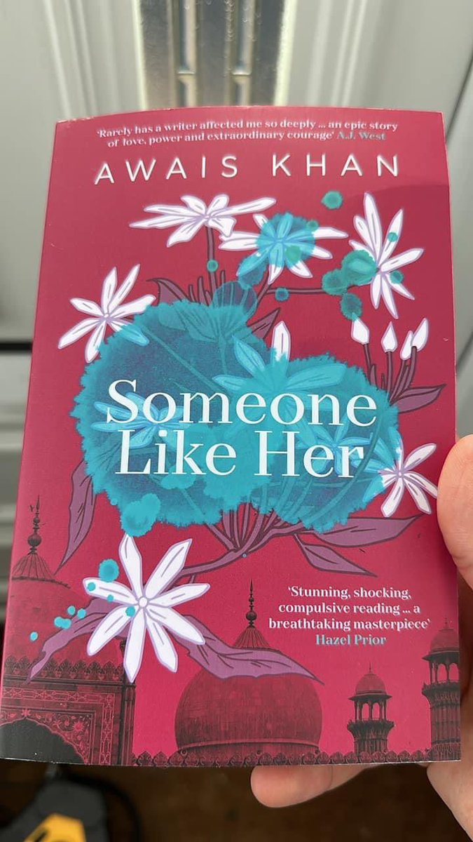 Got my copy of  #SomeoneLikeHer by <a href="/AwaisKhanAuthor/">Awais Khan</a> today and already gripped by the story. I think it’s going to be a long night.