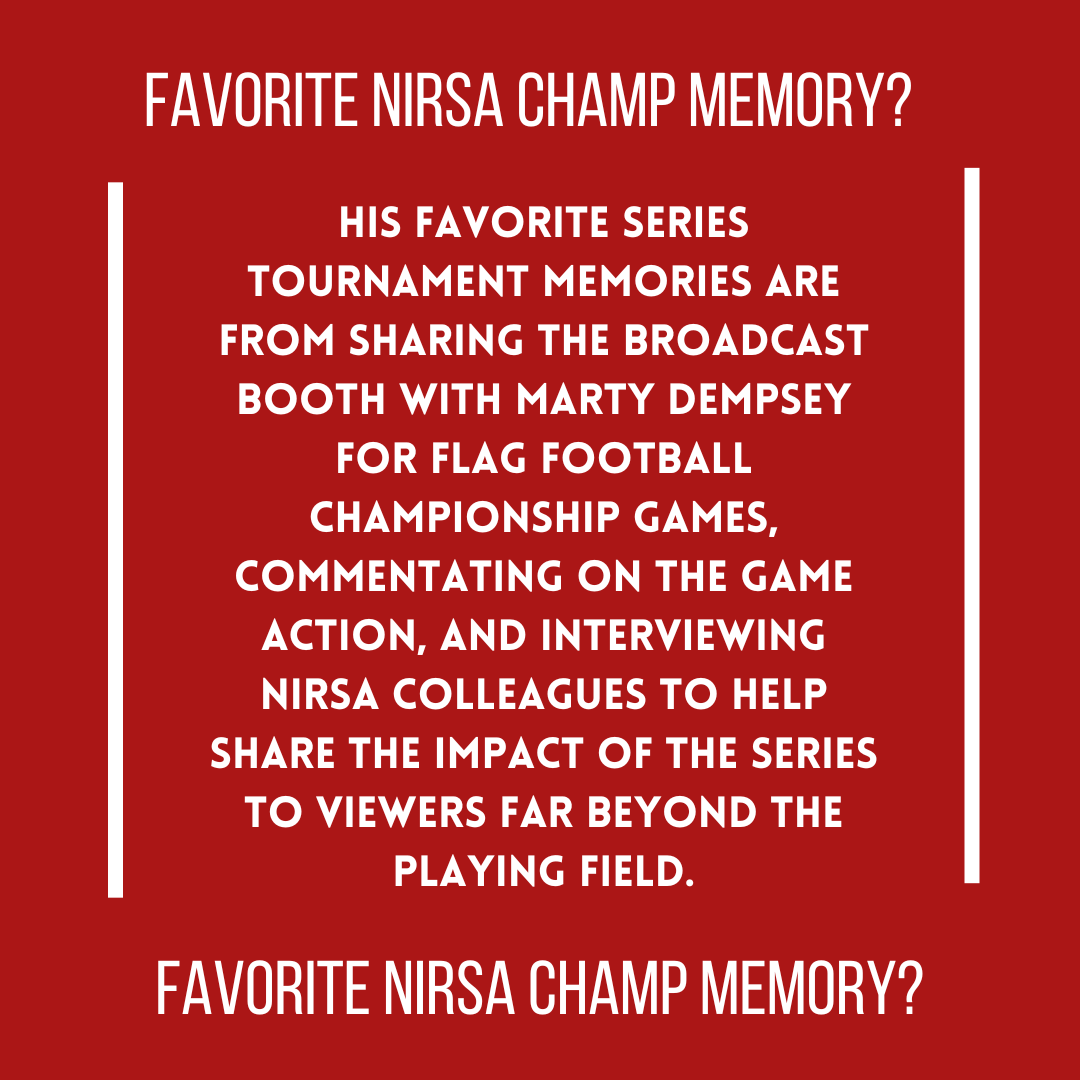 NIRSAChamp's tweet photo. Meet the NSC Board: Dave Peters, Vice President

A familiar face to the Series, Dave has spend many years volunteering at tournaments, on Series work teams, and as the host of Series Talk! https://t.co/tck4IQV9pB
