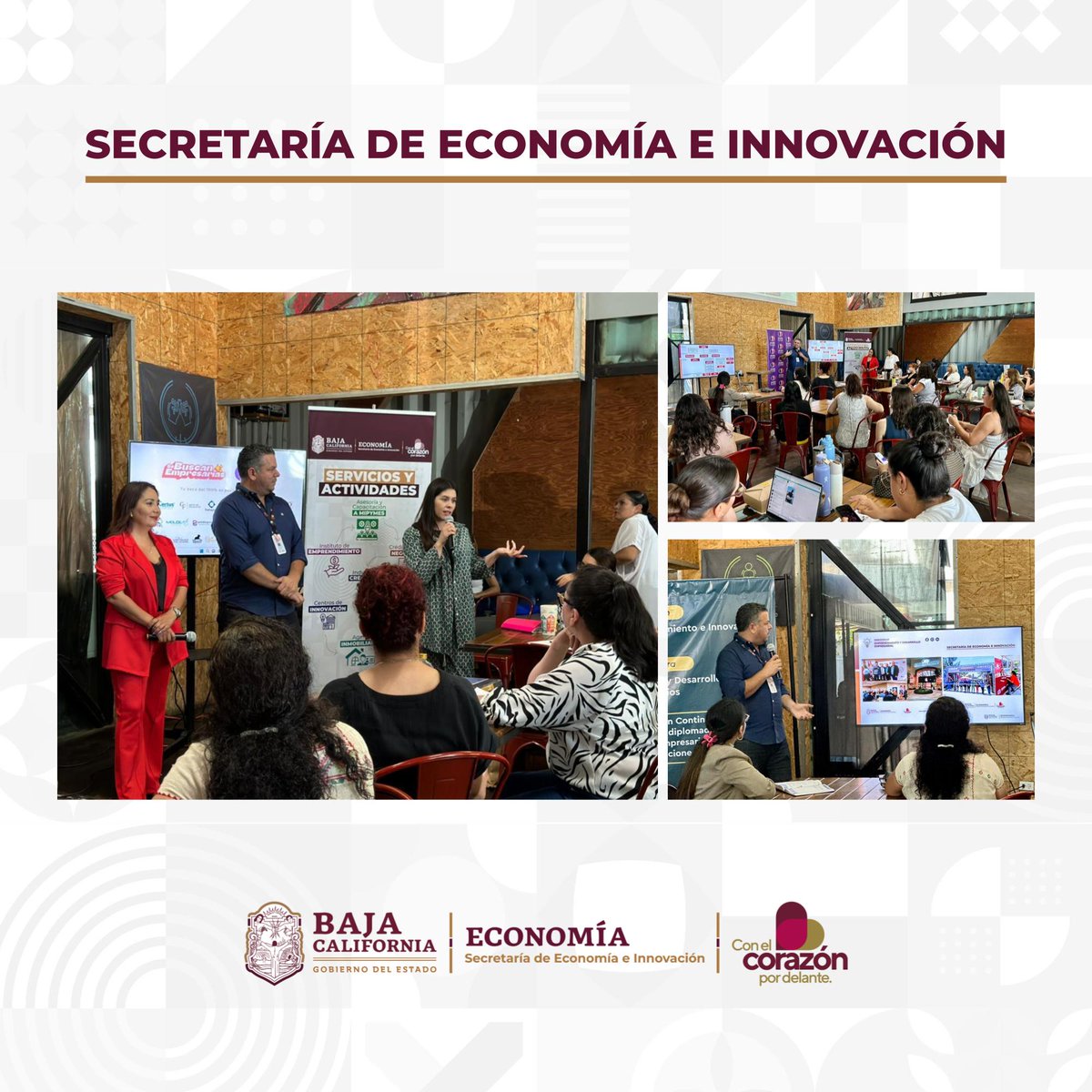 Impulsamos la formalización en las mujeres emprendedoras.💪  Gracias a <a href="/mujerpyme/">Mujer Pyme</a> por la invitación al Instituto Estatal del Emprendimiento para participar en su taller “Boot Camp: Se Buscan Empresarias” 👩🏻‍💻