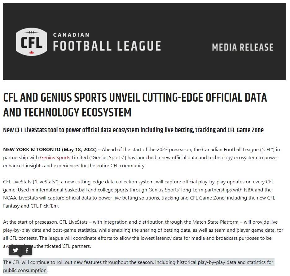 Football League Coverage and Data Features