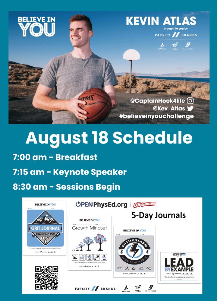 Jenn Vedder (@coachvedder_hpe) on Twitter photo So very excited to welcome <a href="/Kev_Atlas/">Kevin Atlas</a> to <a href="/CharMeckSchools/">Charlotte-Mecklenburg Schools</a> for Day 2 of our #HPE training beginning early tomorrow morning! What an amazing way to kick off our learning & growing for this school year! #BelieveInYou #GoBeGreat <a href="/wearegobegreat/">#GoBeGreat™</a> <a href="/varsitybrands/">Varsity Brands</a> <a href="/OPENPhysEd/">OPEN Phys Ed</a> So very excited to welcome <a href="/Kev_Atlas/">Kevin Atlas</a> to <a href="/CharMeckSchools/">Charlotte-Mecklenburg Schools</a> for Day 2 of our #HPE training beginning early tomorrow morning! What an amazing way to kick off our learning & growing for this school year! #BelieveInYou #GoBeGreat <a href="/wearegobegreat/">#GoBeGreat™</a> <a href="/varsitybrands/">Varsity Brands</a> <a href="/OPENPhysEd/">OPEN Phys Ed</a>